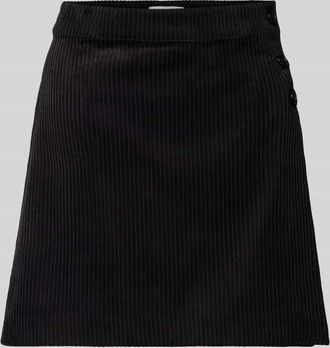 Mbym mbyM Minirock in Cord-Optik Modell Marlie in Black, Größe XL