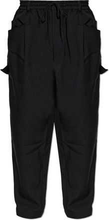 Yohji Yamamoto Uomo, Pantaloni, Nero, L, new