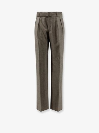 Tagliatore Pantaloni Nevil in lana vergine con cintura - TAGLIATORE - gender_Man