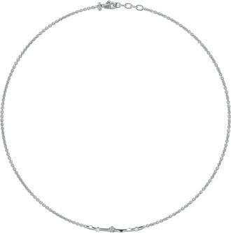 John Richmond Ketting met rozen en fonkelende details - Dames - Kettingen - Grijs - ONE Size - Accessoires