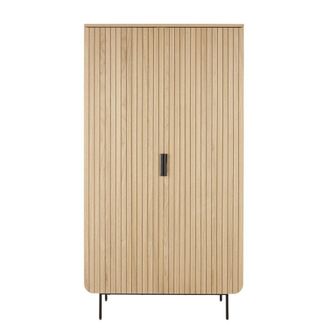 Maisons du monde Armario profesional retroiluminado con 2 puertas