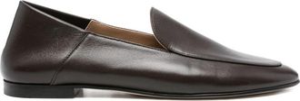 Dear Frances Gio Pointed-toe Leather Loafers