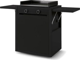 Forge Adour carrello per plancha nero/acciaio - CHMAF60N - forge adour