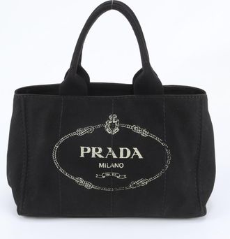 Prada Black Handbag Shoulder Bag Tote Bag (Pre-Owned)