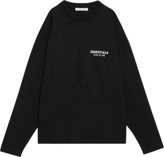 Fear of God Heren, Tops, Zwart, Maat: XL Katoen