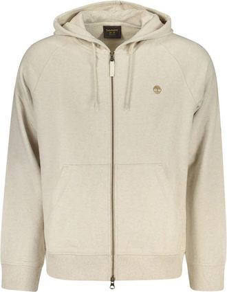 Timberland Exeter River Hoodie - Heren - Vesten met rits - Beige - L - Hoodies & sweatvesten