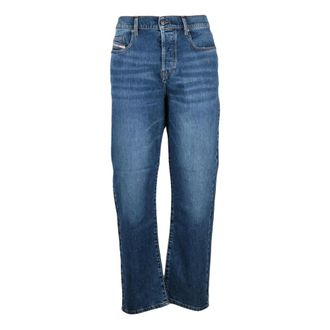 Diesel Straight Jeans, male, Blue, Size: W34 2020 D-Viker Jeans