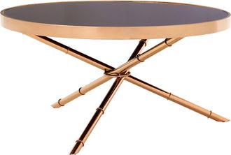 Premier Housewares Robust 3 Leg Coffee Table, Versatile And Compact Display Coffee Table, Essily Maintained Decorative Table