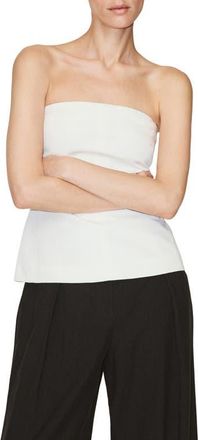 Mango Bandeau Top in Off White at Nordstrom, Size X-Small