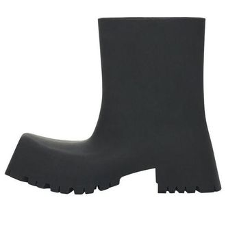 Balenciaga 50mm Trooper Rubber Boots Black 680660W0FO81000