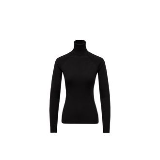 Moncler Moncler Wool Blend Turtleneck Sweater, Women, Black, Size: L