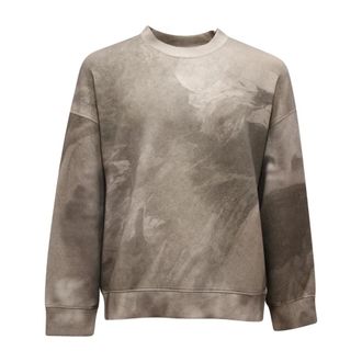 Armani Sweatshirts, male, Green, Size: M Felpa Emporio Sweatshirt