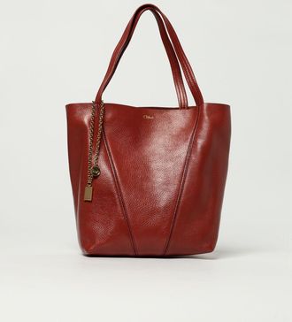 Chloé Borsa Spin Chloé in pelle martellata