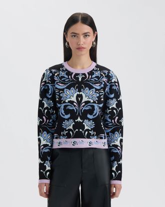 NVLT Womens Crew Neck Sweater