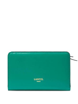 Lancel Portafoglio bi-fold con zip - Verde