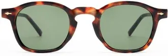 AIRE Gender Inclusive Nyxis 47mm Round Sunglasses in Dark Tort at Nordstrom
