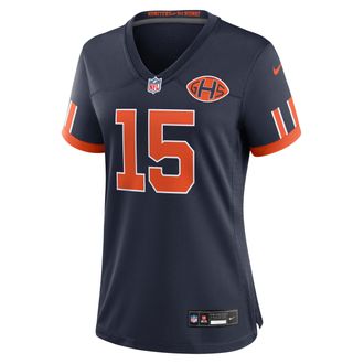 Nike Rome Odunze Chicago Bears Rivalries Collection Nike Womens NFL Game Jersey in Blue | 67NW0JFJ7QF-L45