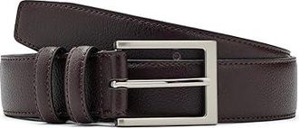 Brooks Brothers Textured Leather Belt Mens Belts Brown : 32