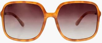 Reality Eyewear Della Spiga Oversized Sunglasses in Vintage Turtle at Nordstrom