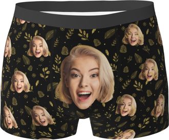 Generic Custom Boxers for Men, Customized Underwear, Valentines Wedding Boxers with Face on Them, Gift Boyfriends Gift for Birthday, Valentines Day, Anniversa