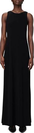 Max Mara Maxi Dresses, female, Black, Size: S Elegant Sleeveless Maxi Dress