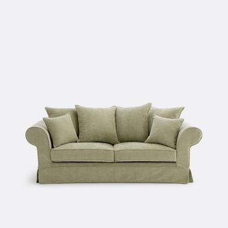 La Redoute Interieurs Polyester gem&ecirc;leerde bank, superieur comfort, Ad&eacute;lia