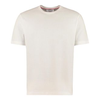 Thom Browne Hombre, Camisetas, Blanco, Talla: S