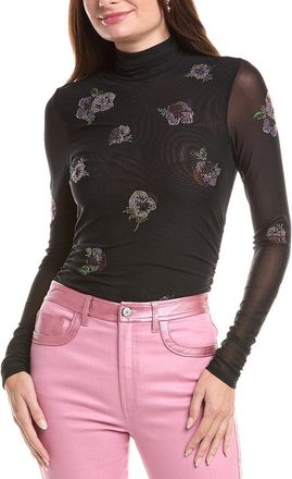 Cinq &agrave; Sept Pansies Turtleneck Top