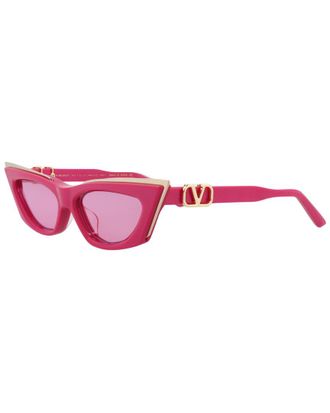 Valentino Womens Vls-113C55 55Mm Sunglasses