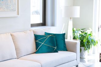 TJ Hughes Vancouver - Cushion Cover in Emerald - TJ Hughes