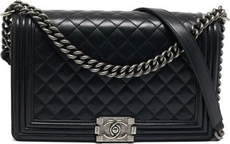 Chanel Borsa a spalla trapuntata con catena 2024 - Nero