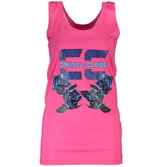 Cavalli Bloemenprint Tanktop