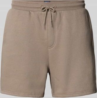 Tommy Jeans Regular Fit Shorts aus Baumwoll-Mix in Hellbraun, Gr&ouml;&szlig;e XXL