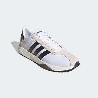 adidas Unisex 76/26 SHOES - White & Black Leather - Size UK 10.5