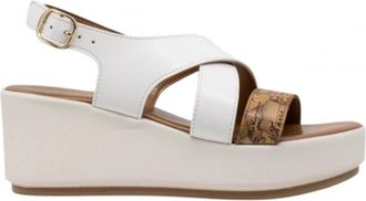 Alviero Martini 1A Classe Schoenen, Dames, Wit, 38 EU, Sandalen H75