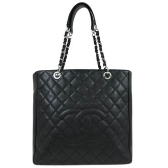 Chanel Bolso Tote de Cuero Pre-owned - Pre-owned - Mujer - Negro - ONE SIZE