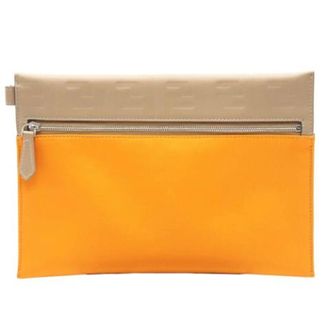 Fendi Pre-owned Clutches, female, Orange, Size: ONE SIZE Pre-owned Clutch Bag