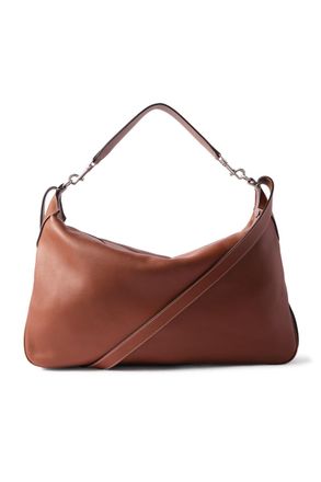 Celine Romy Large Full-Grain Leather Messenger Bag