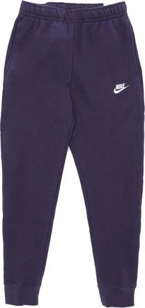 Nike Fleece Joggingbroek - Heren - Trainingsbroeken - Paars - XL - Katoen - Fitness