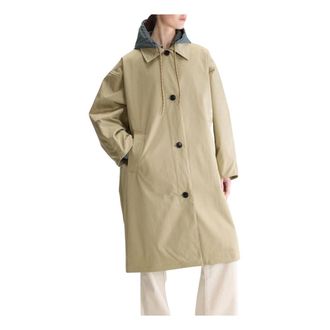 Bellerose Hearty Trench - Dames - Mantels - Beige - Maat: 2Xs/Xs Zijde