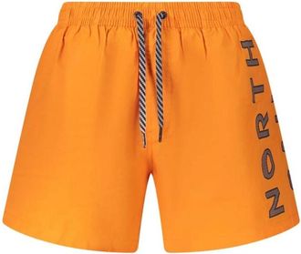 North Sails Katoenen Zwemkleding - Heren - Strandmode - Oranje - S - Katoen - Badmode