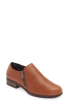 Naot Autan Zip Loafer in Brown Peanut Leather at Nordstrom Rack, Size 5Us / 36Eu