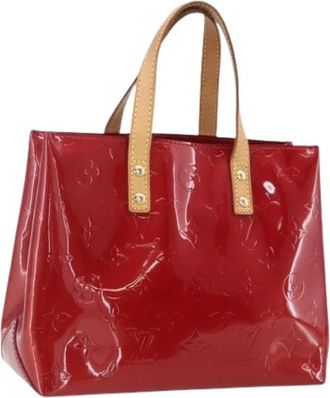 Louis Vuitton Pre-owned Vintage Handtas - Dames - Vintage Handtas - Rood - ONE Size - Leer - Vintage
