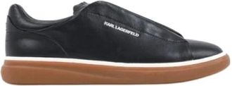 Karl Lagerfeld Kane Hidden Lace Lo - Heren - Sneakers - Zwart - 41 EU - Leer - Schoenen