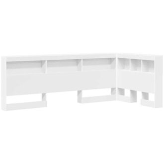 vidaXL Cabecera De Almacenamiento Blanco 75 Cm Madera Contrachapada Vidaxl