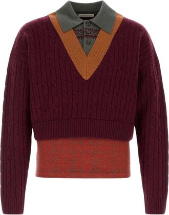 Dries Van Noten Uomo, Maglie, Rosso, L, new