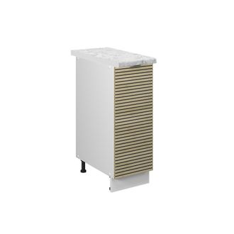 Vicco Armario De Farmacia Fame-line, Panel De Roble, 30 Cm, Et M&aacute;rmol, Vicco