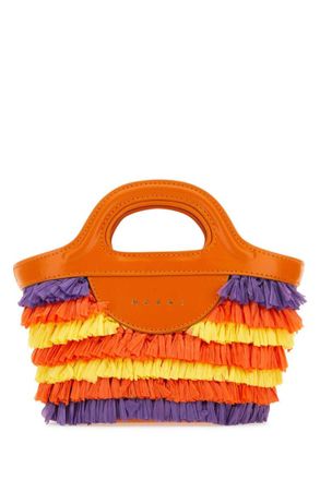 Marni Multicolor fabric micro Tropicalia Summer handbag