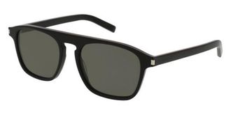Saint Laurent SL 158 001 Mens Sunglasses Black Size 52 - Free RX Lenses - Free RX Lenses