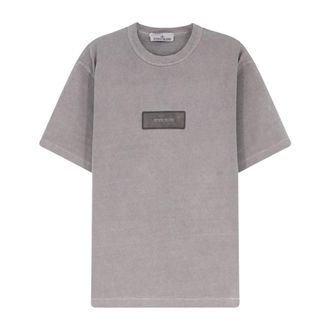 Stone Island Hombre, Camisetas, Gris, Talla: M